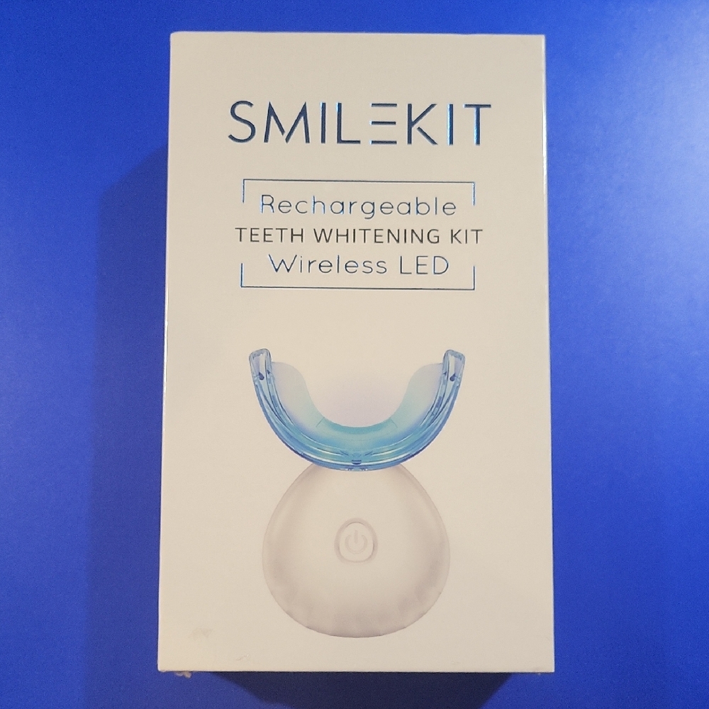 Rechargeable Teeth Whitening Kit - Blue